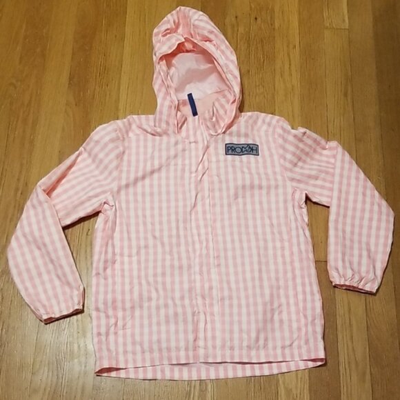 Prodoh Other - Prodoh Girls Weatherproof Outdoor Fishing Jacket Outerwear Gingham Coat - Size 8